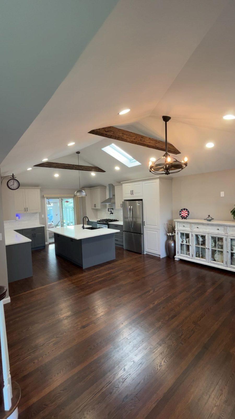 Open concept transformation, Renovation project by A.D.J Contractors in New York City
